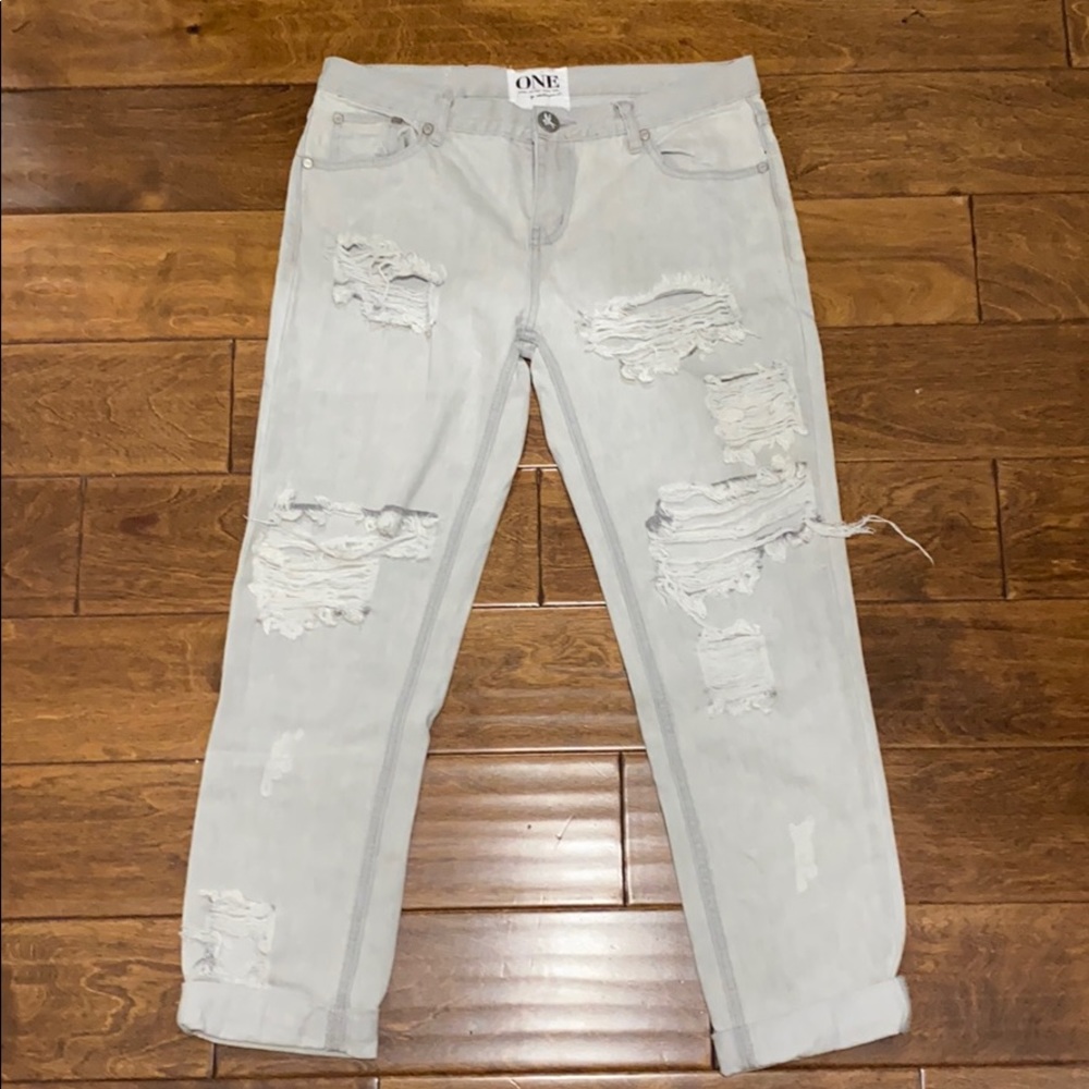 One teaspoon awesome baggies distressed jeans